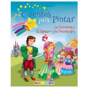 Cuento para pintar la cenicienta y el zapate