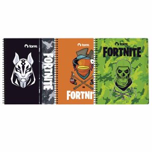 Cuaderno universitario 7mm 100hj Fornite