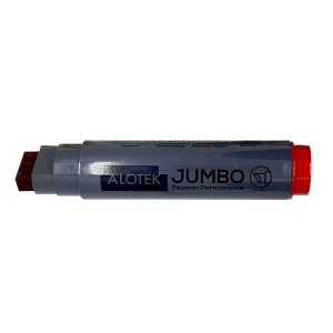 Plumón permanente jumbo rojo