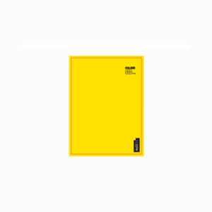 Cuaderno college 7mm 100hj liso amarillo