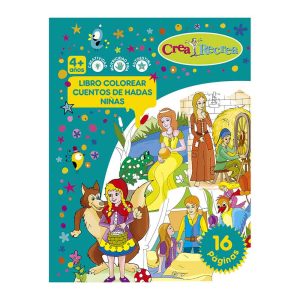 Libro cuento de hadas niñas