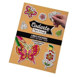 Libro para colorear stickers mandalas