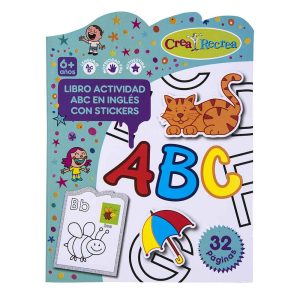 Libro actividades abc con sticker 32 páginas