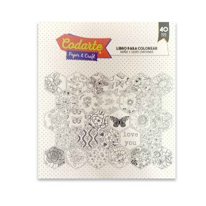 Libro colorear mandalas garden