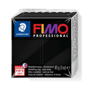 Masa para modelar profesional 85gr negro