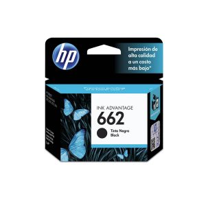 Cartucho de tinta original HP 662 negro