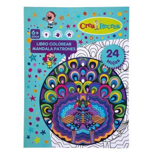 Libro colorea mandala patrones