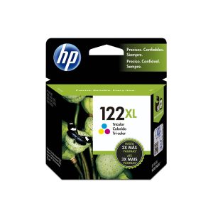 Cartucho de tinta original HP 122XL tricolor