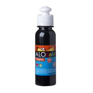 Tempera 120ml negro