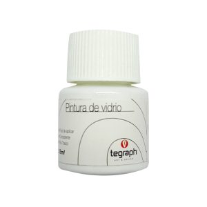 Pintura vidrio 25ml blanco