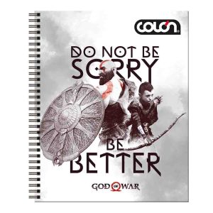 Cuaderno universidad 7mm 100hj do not be sorry bett