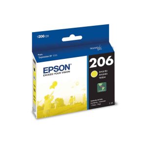 Cartucho de tinta original Epson T206 amarillo