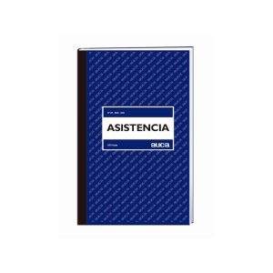 Libro asistencia 100 hojas