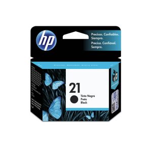 Cartucho de tinta original HP 21 negra