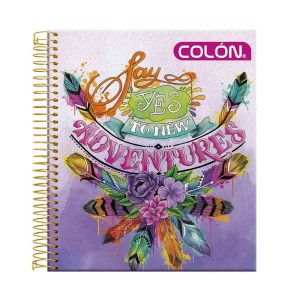 Cuaderno book 7mm 120hj natura Colon