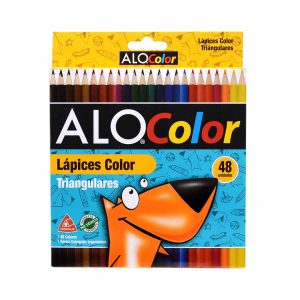 Lápices 48 colores triangular