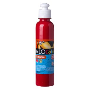 Tempera 250ml rojo