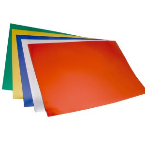 Cartulina metal 50x70cm rojo