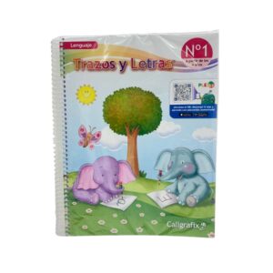 Cuaderno trazo y letras número 1