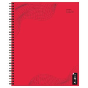 Cuaderno universitario 7MM 100 hojas liso tapa gruesa colores surtidos