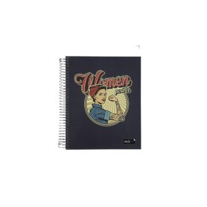 Cuaderno 1/2 oficio 7mm 150hj varios