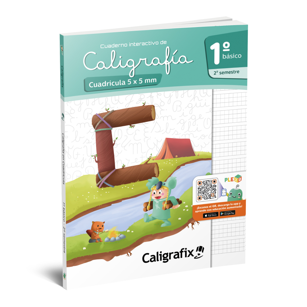 Cuaderno caligrafía cuadricula 1 básico segundo semestre - Lápiz López | Cuadernos, escolares, electrónica, computación, oficina y más