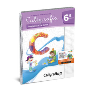 Cuaderno caligrafía cuadricula 6 básico