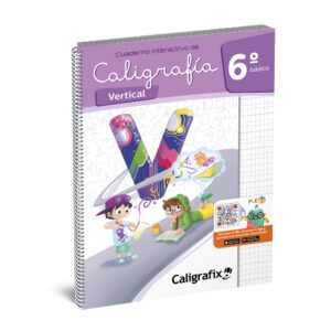 Cuaderno caligrafía vertical 6to básico