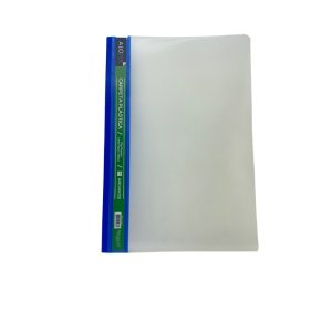 Carpeta plástica con fastener oficio lomo azul