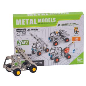 Mecano metal 139 piezas