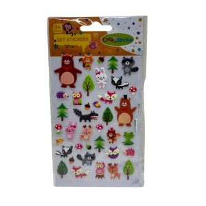 Stickers animales bosque