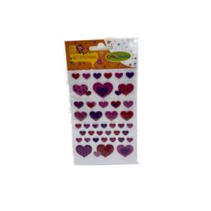 Stickers diseños corazones