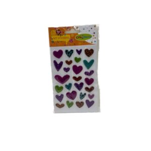 Stickers corazones print