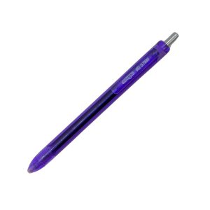 Bolígrafo gel 0.7mm morado retráctil