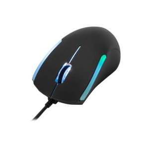 Mouse óptico con cable USB gamer negro