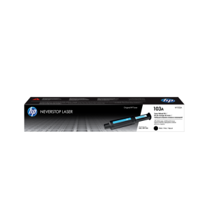 Kit recarga de toner laser original HP 103A negro