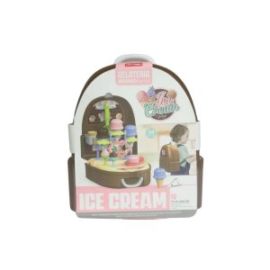 Mochila infantil helados 18 piezas