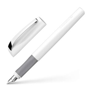 Pluma Ceod classic blanco tinta azul