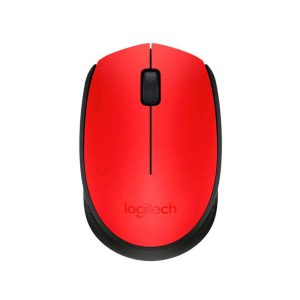 Mouse inalámbrico USB m170 rojo