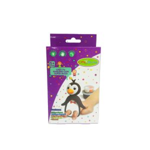 Crea tu pingüino con super dough