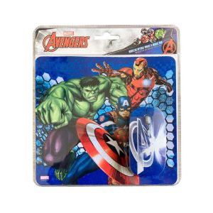 Kit mouse inalambrico+mouse pad avengers