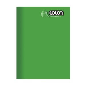 Cuaderno college caligrafía vertical 80 hojas liso Colon surtido