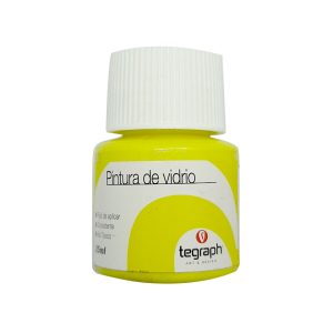 Pintura vidrio 25ml amarillo