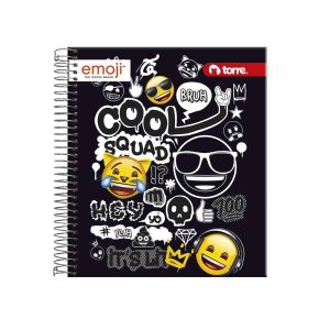 Cuaderno book 7mm 150hj emoji