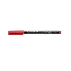 Plumón permanente 317 med 1.0mm rojo