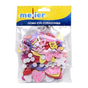 Goma eva corazones
