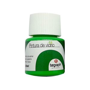 Pintura vidrio 25ml verde