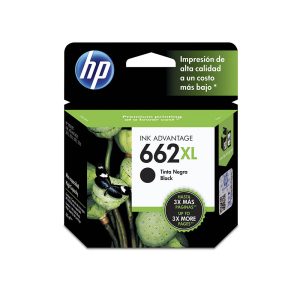 Cartucho de tinta original HP 662XL negro