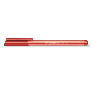 Bolígrafo punta M rojo 432