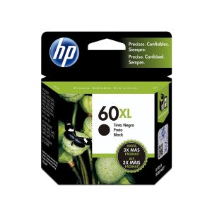 Cartucho de tinta original HP 60XL negro